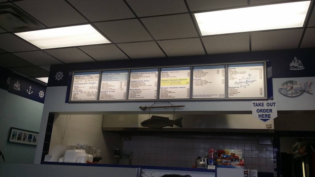 Captain Georges Fish & Chips | restaurant | 219 King St E, Bowmanville, ON L1C 1P7, Canada | 9056978500 OR +1 905-697-8500