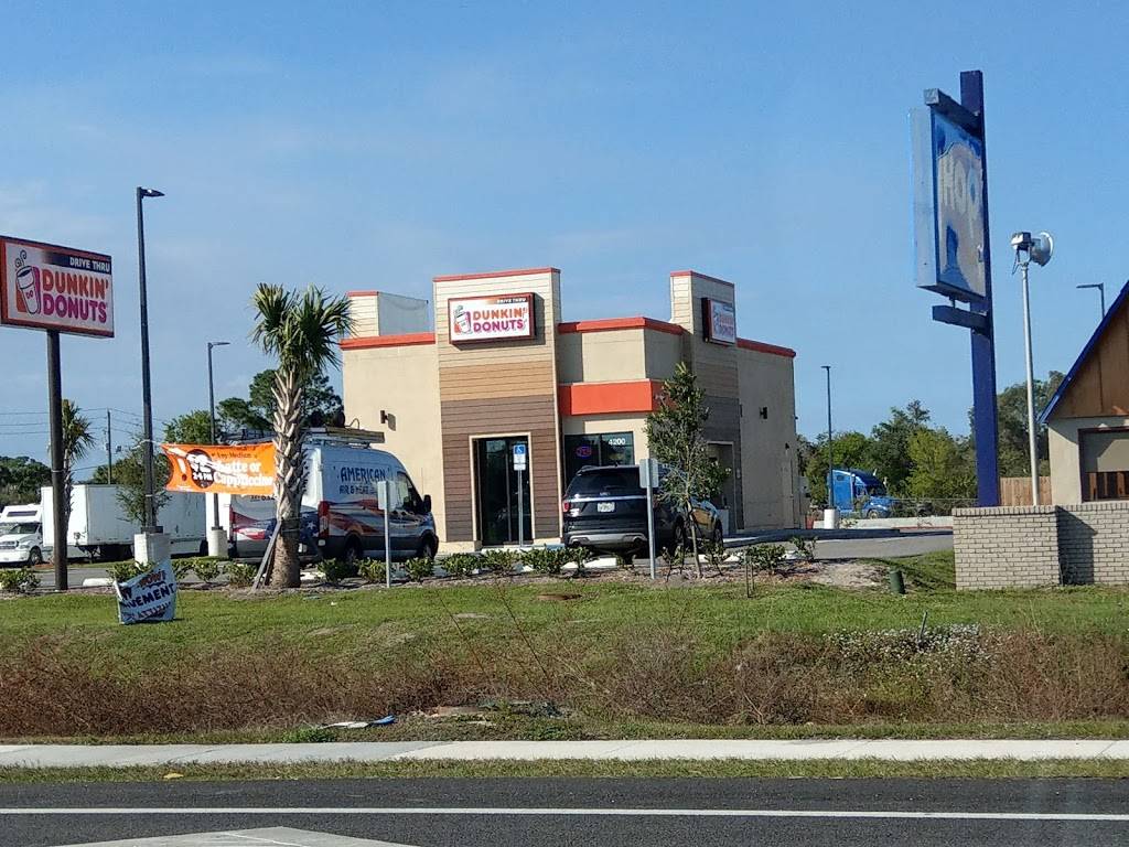 Dunkin | bakery | 4200 W King St, Cocoa, FL 32926, USA | 3218772205 OR +1 321-877-2205