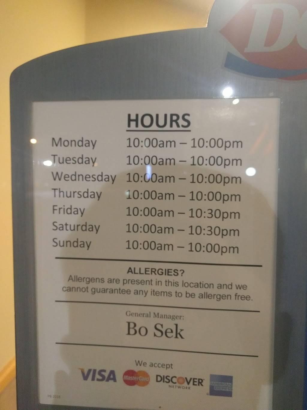 Dairy Queen Grill & Chill | restaurant | 723 W Pike St, Goshen, IN 46526, USA | 5745335114 OR +1 574-533-5114