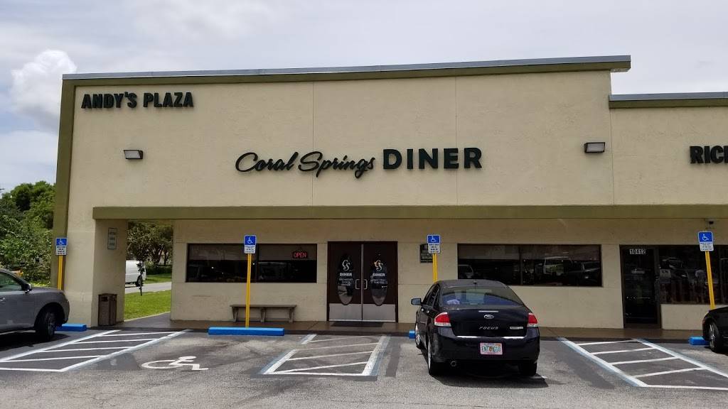 Coral Springs Diner | restaurant | 10410 W Sample Rd, Pompano Beach, FL 33065, USA | 9543461944 OR +1 954-346-1944