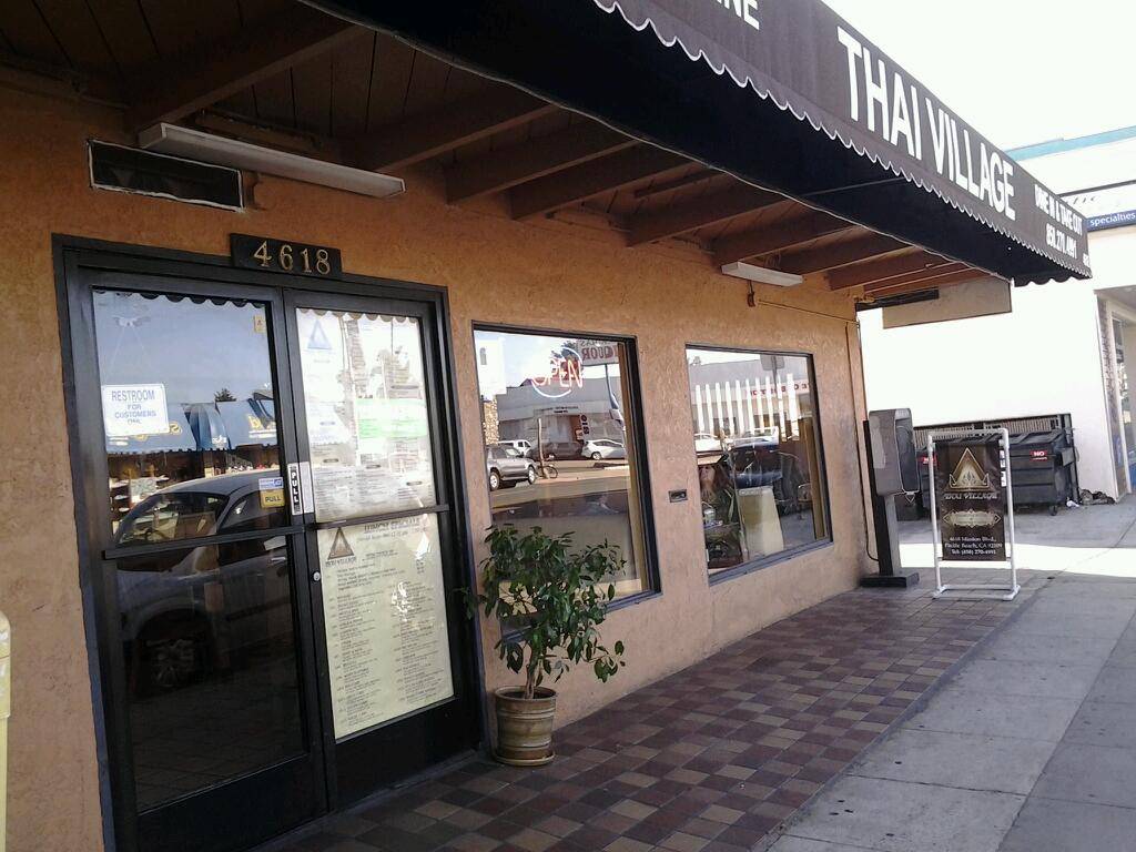Thai Village | restaurant | 4618 Mission Blvd, San Diego, CA 92109, USA | 8582704991 OR +1 858-270-4991