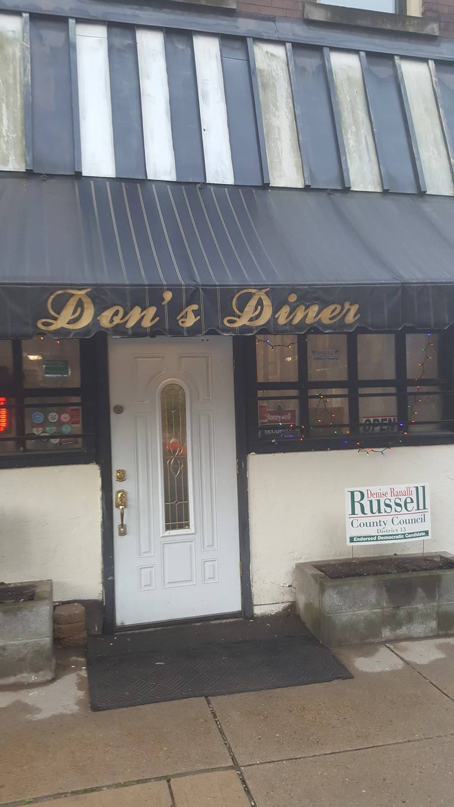 Dons Diner | restaurant | 1729 Eckert St, Pittsburgh, PA 15212, USA | 4127615883 OR +1 412-761-5883