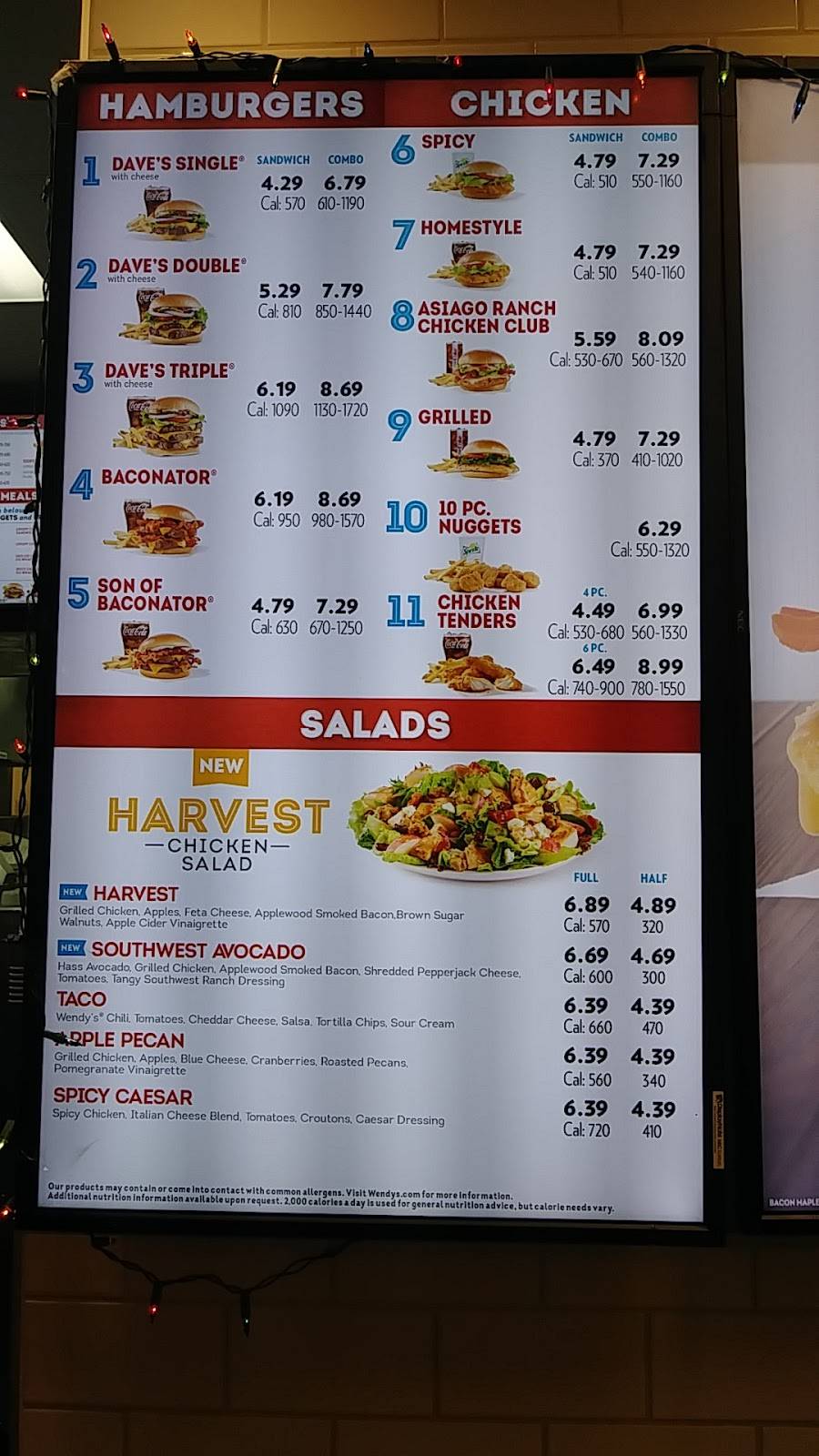 Wendys | restaurant | 1185 Nimmo Pkwy, Virginia Beach, VA 23456, USA | 7575638887 OR +1 757-563-8887