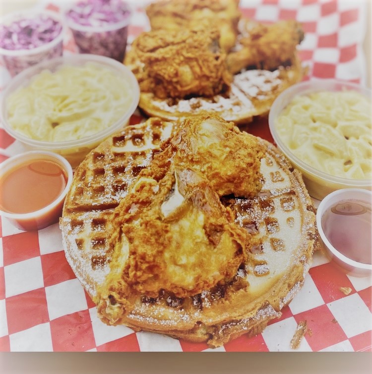 Montys Chicken & Waffles | restaurant | 358 W 38th St, Los Angeles, CA 90037, USA | 3234480207 OR +1 323-448-0207
