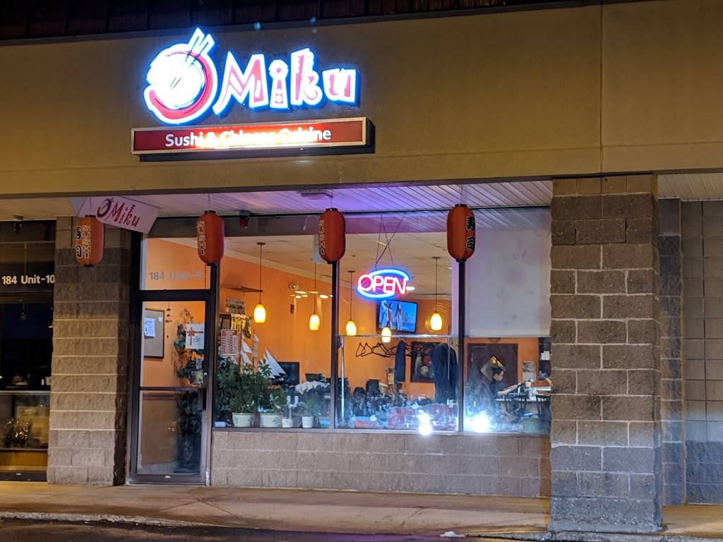 Miku | restaurant | 184 W Boylston St, West Boylston, MA 01583, USA | 5088351666 OR +1 508-835-1666