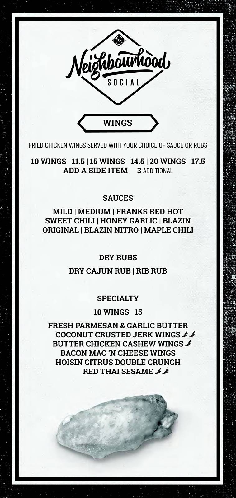 Neighbourhood Social | restaurant | 435 St Clair St, Chatham, ON N7L 3K4, Canada | 5193800106 OR +1 519-380-0106