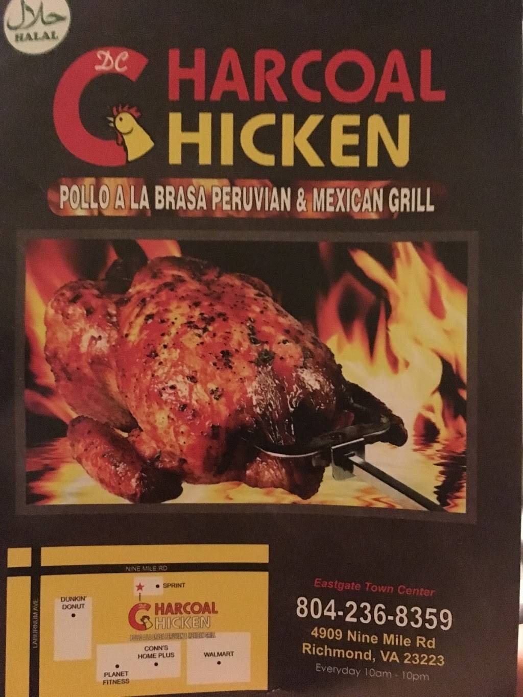 Dc Charcoal Chicken & Grill | restaurant | 4909 Nine Mile Rd, Richmond, VA 23223, USA | 8042368359 OR +1 804-236-8359