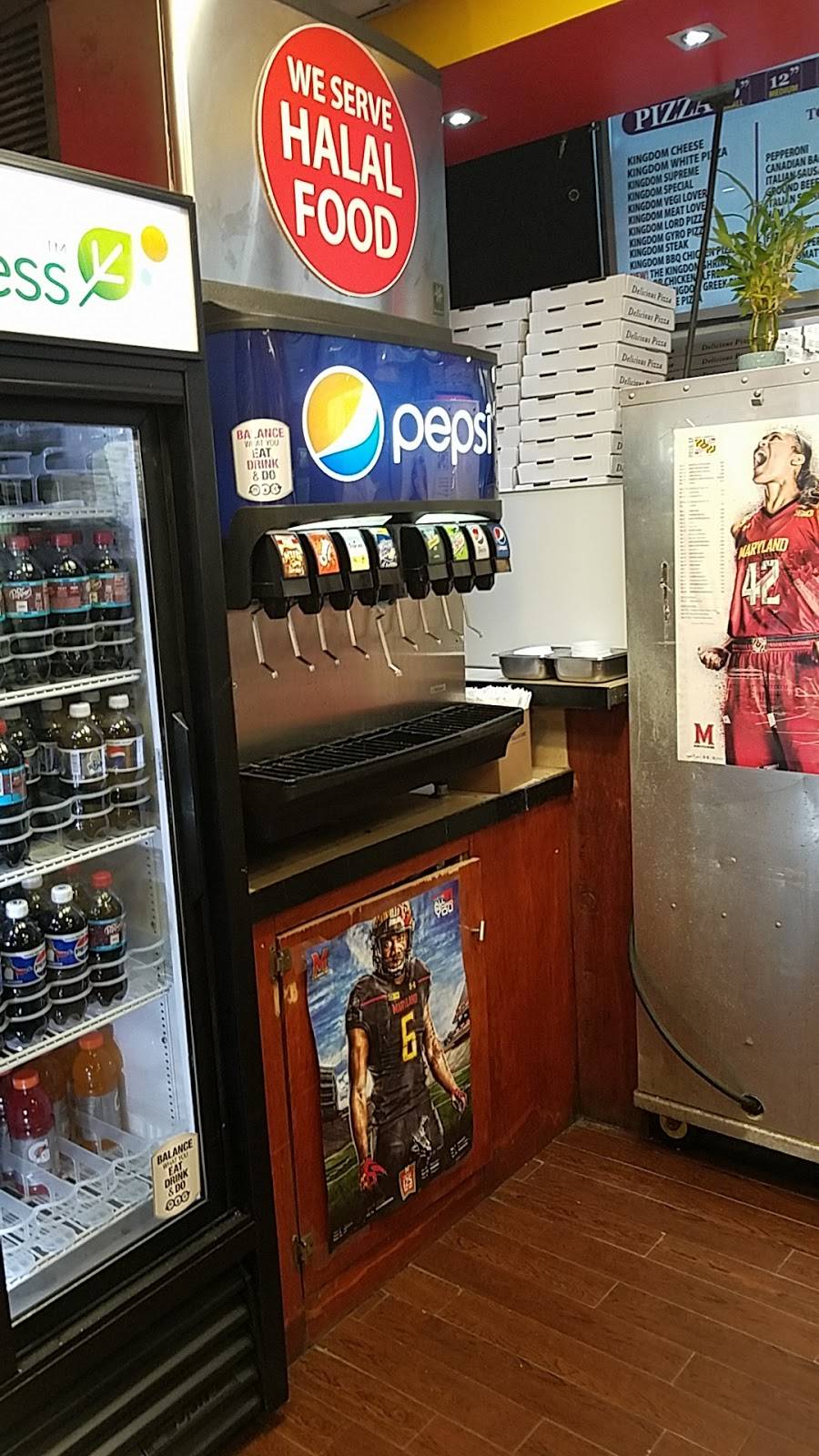 Pizza Kingdom | restaurant | 4439 Lehigh Rd, College Park, MD 20740, USA | 3019277777 OR +1 301-927-7777