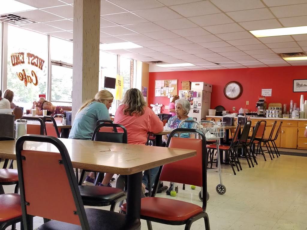 West End Cafe | cafe | 306 W Central Ave, Jamestown, TN 38556, USA | 9318796611 OR +1 931-879-6611