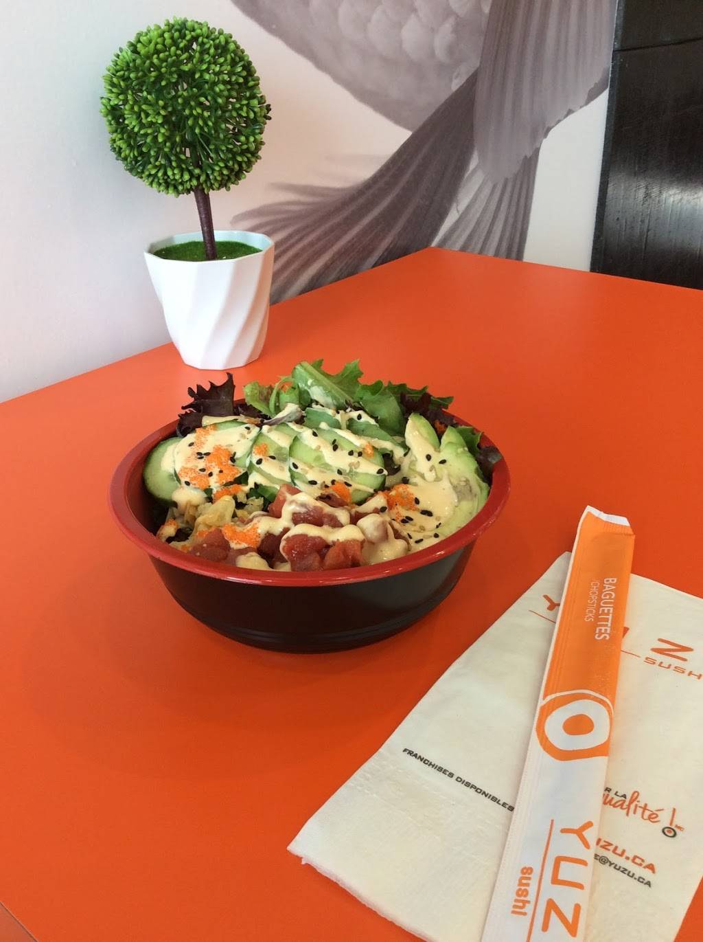 Yuzu sushi | meal takeaway | 8555 Boulevard Henri-Bourassa, Québec, QC G1G 4E1, Canada | 4186265444 OR +1 418-626-5444