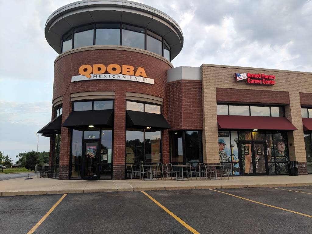 QDOBA Mexican Eats | restaurant | 1100 Collinsville Crossing Blvd, Collinsville, IL 62234, USA | 6183443757 OR +1 618-344-3757