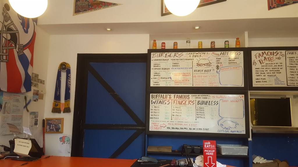 Buffalos Famous | restaurant | 773 Coney Island Ave, Brooklyn, NY 11218, USA | 7184629746 OR +1 718-462-9746