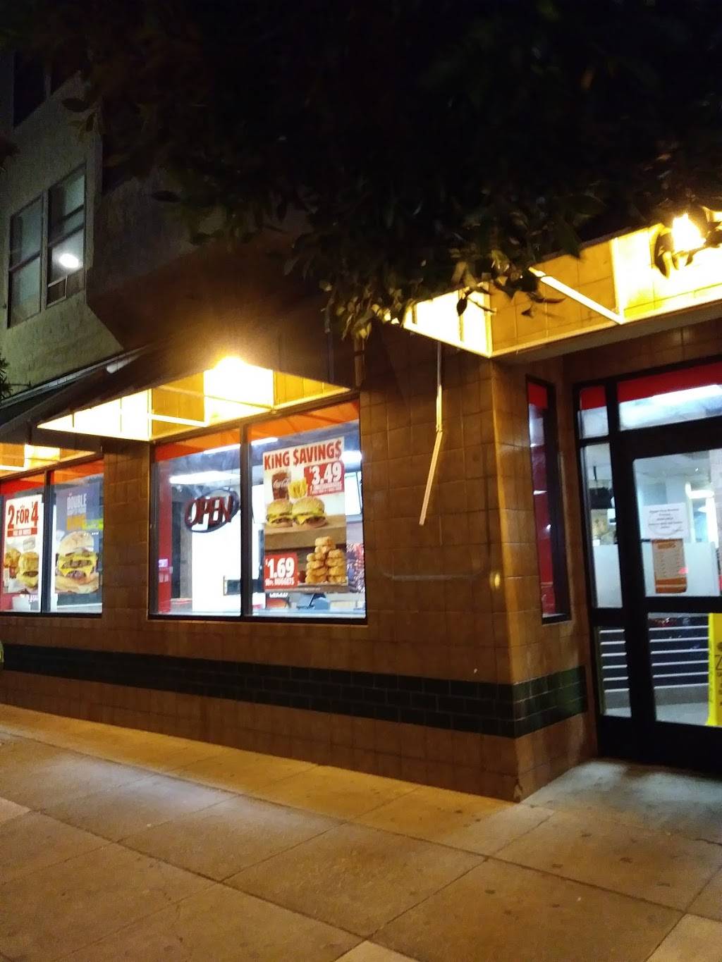 Burger King | restaurant | 4780 Mission St, San Francisco, CA 94112, USA | 4154695518 OR +1 415-469-5518