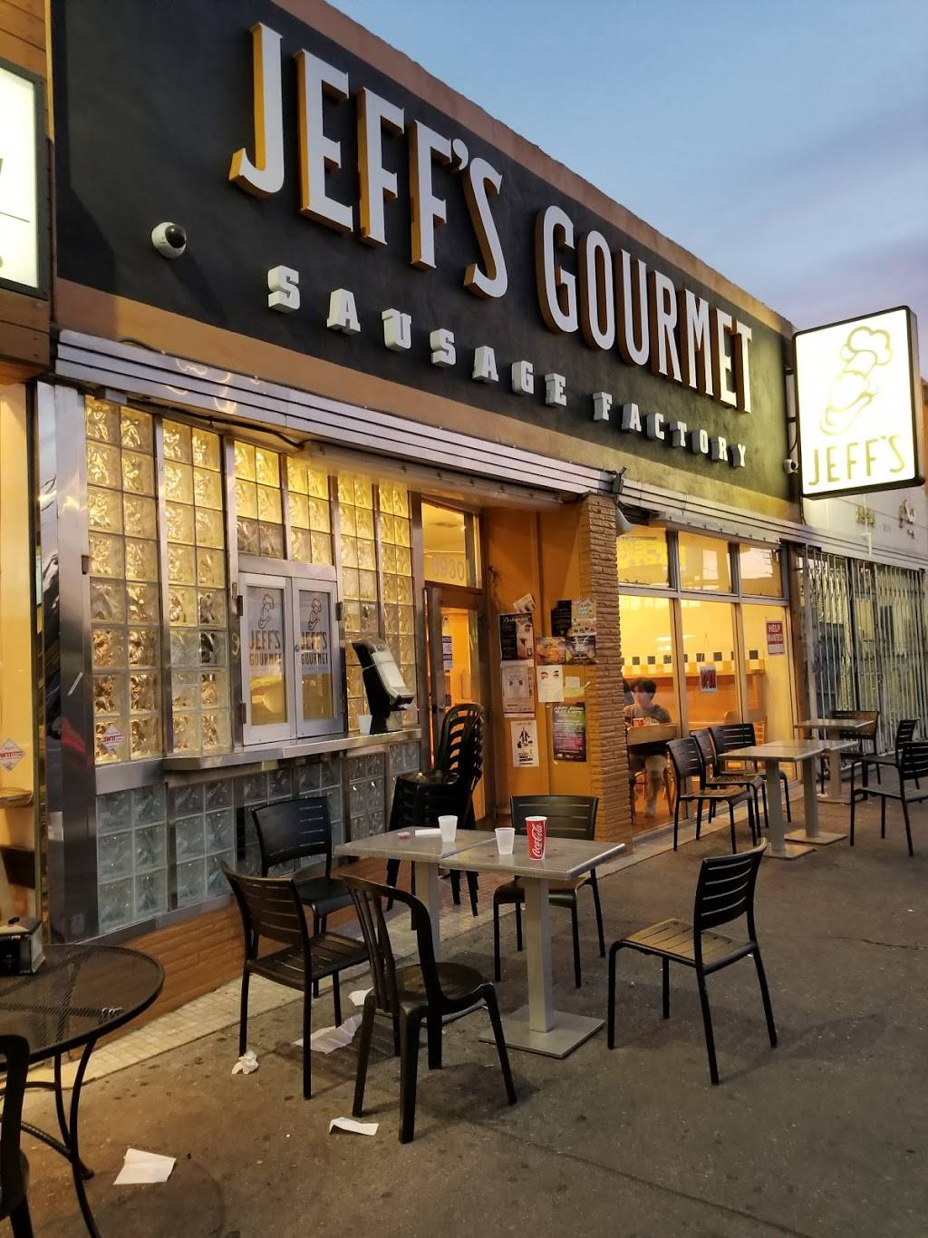Jeffs Gourmet Sausage Factory | meal delivery | 8930 Pico Blvd, Los Angeles, CA 90035, USA | 3108588590 OR +1 310-858-8590