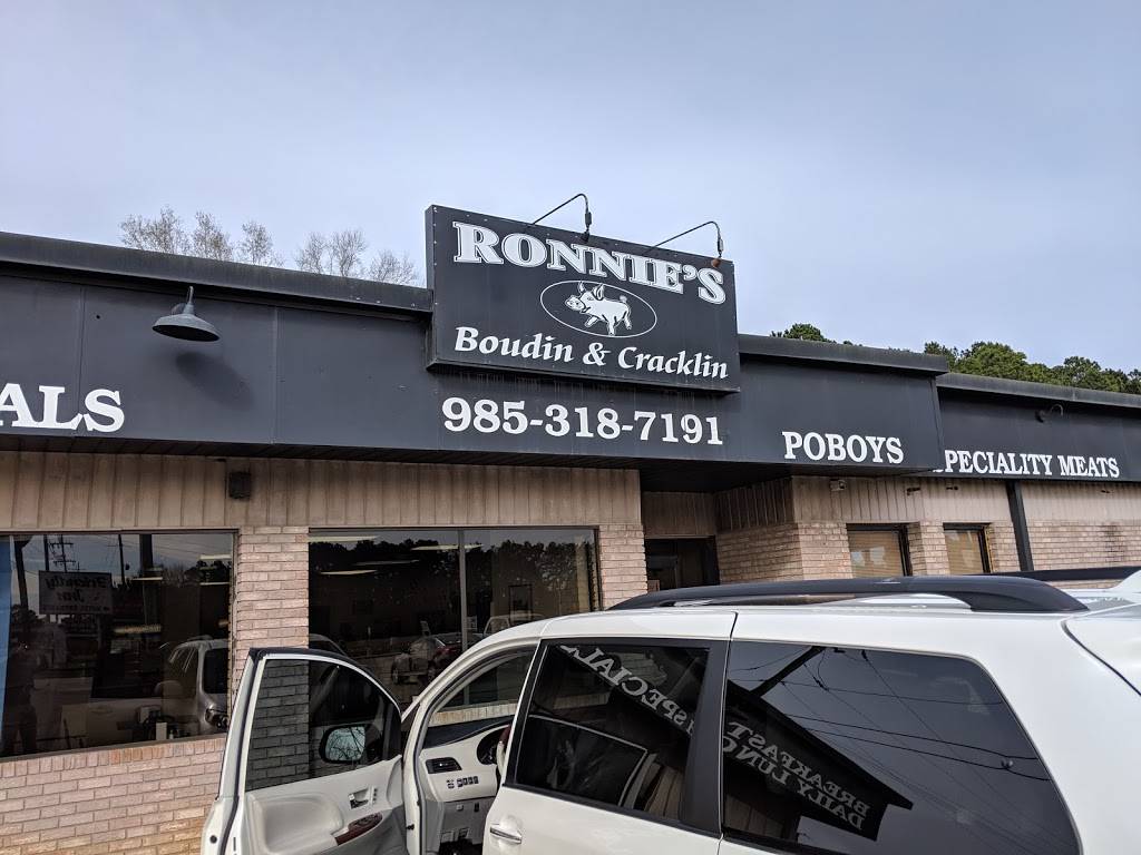 Ronnies Cajun Boudin & Cracklins | restaurant | 43106 S Airport Rd, Hammond, LA 70403, USA | 9853187191 OR +1 985-318-7191