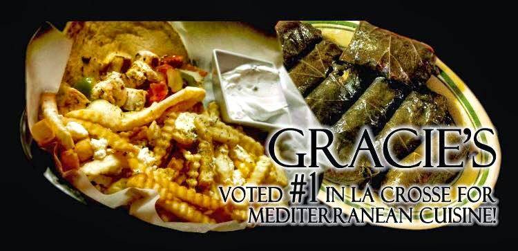 Gracies Mediterranean Cuisine | bakery | 1908 Campbell Rd, La Crosse, WI 54601, USA | 6087845300 OR +1 608-784-5300