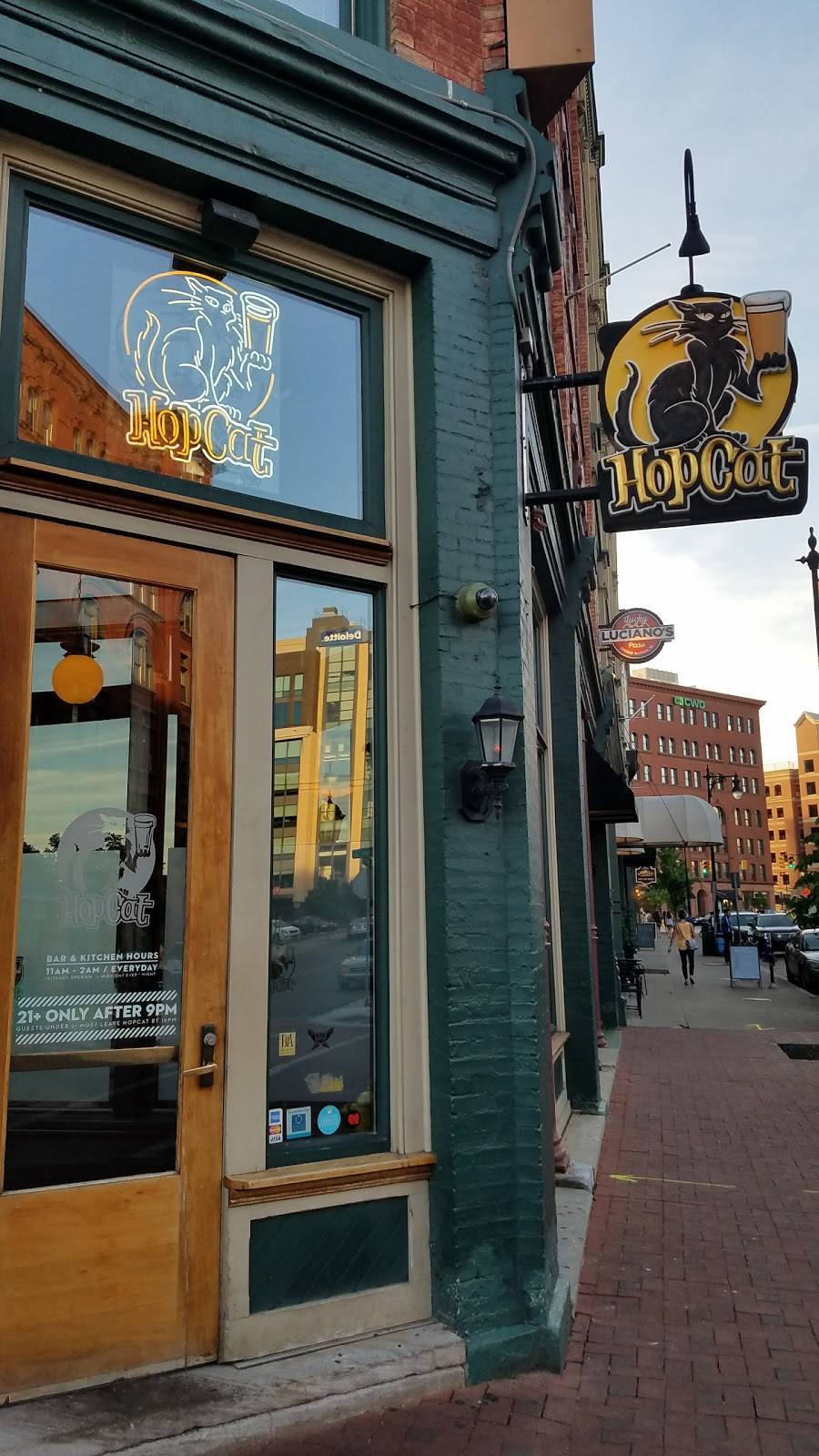 HopCat | restaurant | 25 Ionia Ave SW, Grand Rapids, MI 49503, USA | 6164514677 OR +1 616-451-4677