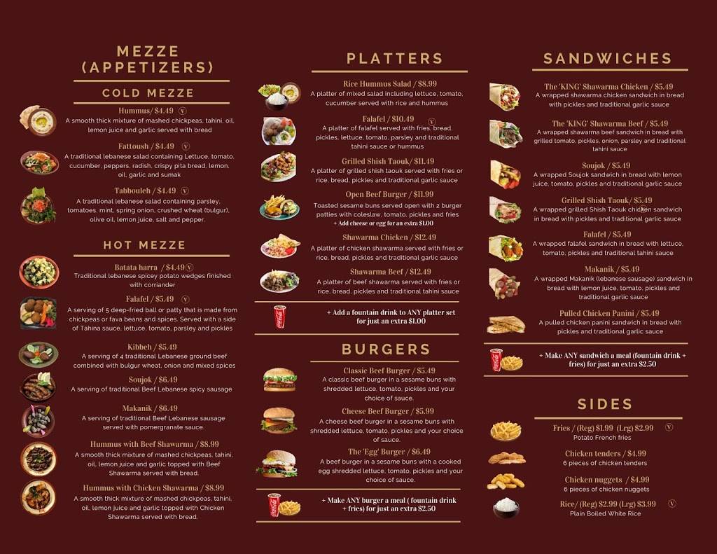 Shawarma King | restaurant | 2208 S Fielder Rd Ste 102, Arlington, TX 76013, USA | 8174704225 OR +1 817-470-4225