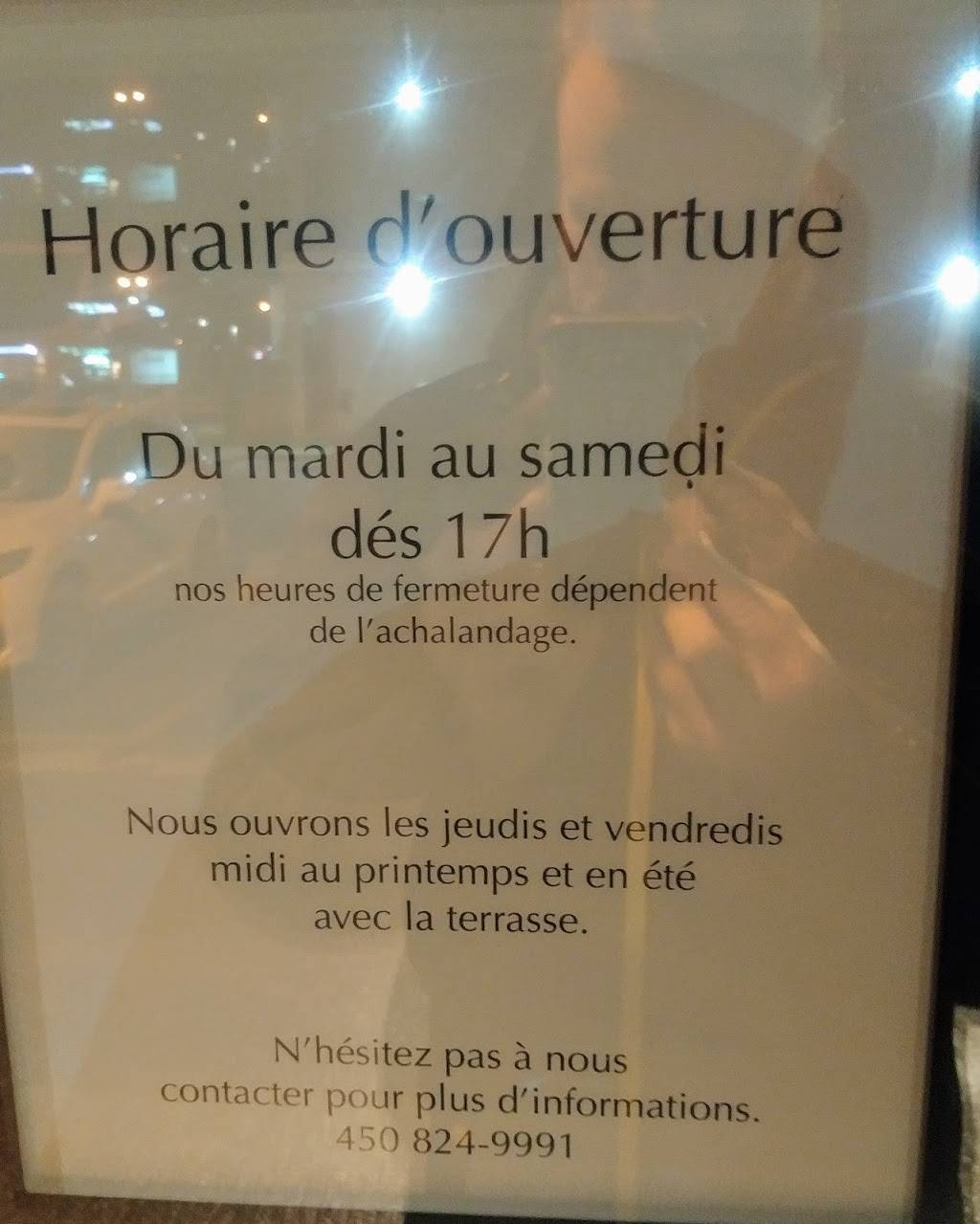 Le maudit français. | restaurant | 583 Montée Masson, Mascouche, QC J7K 2L6, Canada | 4508249991 OR +1 450-824-9991