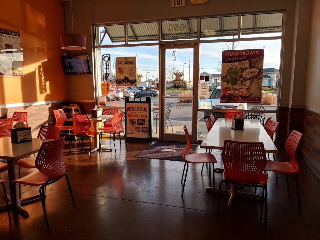 Vitality Bowls Traders Point | restaurant | 5650 W 86th St Suite 136, Indianapolis, IN 46278, USA | 3176613005 OR +1 317-661-3005