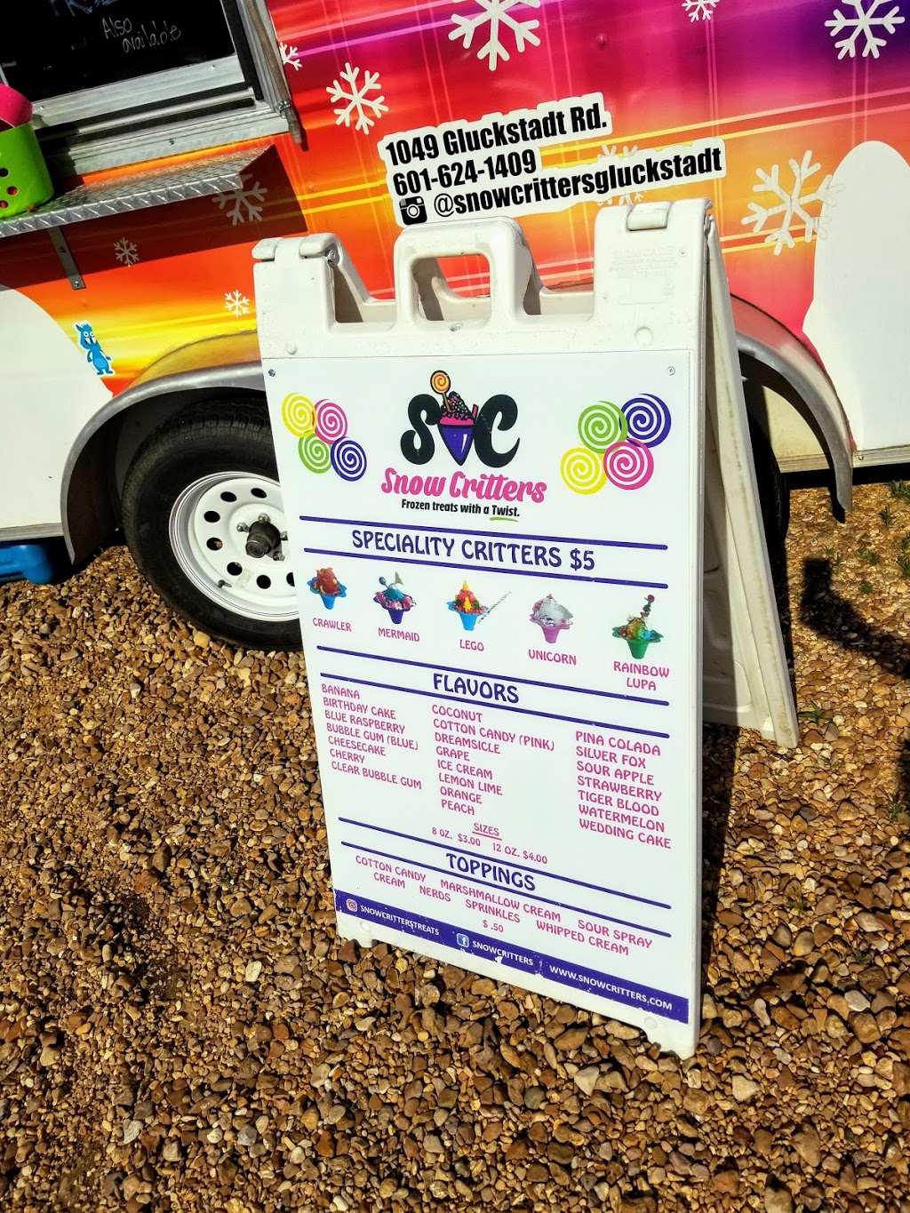 Snow Critters | restaurant | 1049 Gluckstadt Rd, Madison, MS 39110, USA | 6016241409 OR +1 601-624-1409