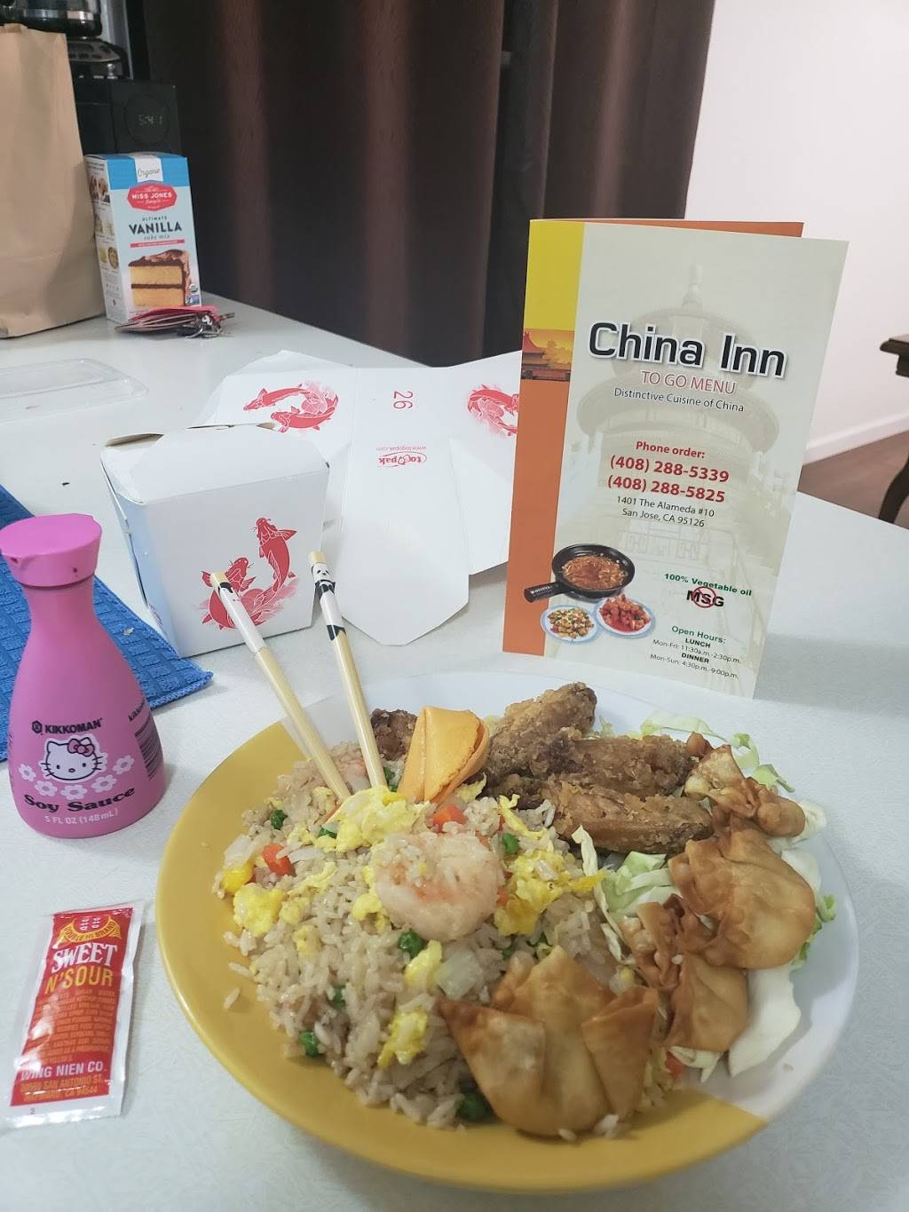 China Inn | restaurant | 1401 The Alameda, San Jose, CA 95126, USA | 4082885339 OR +1 408-288-5339