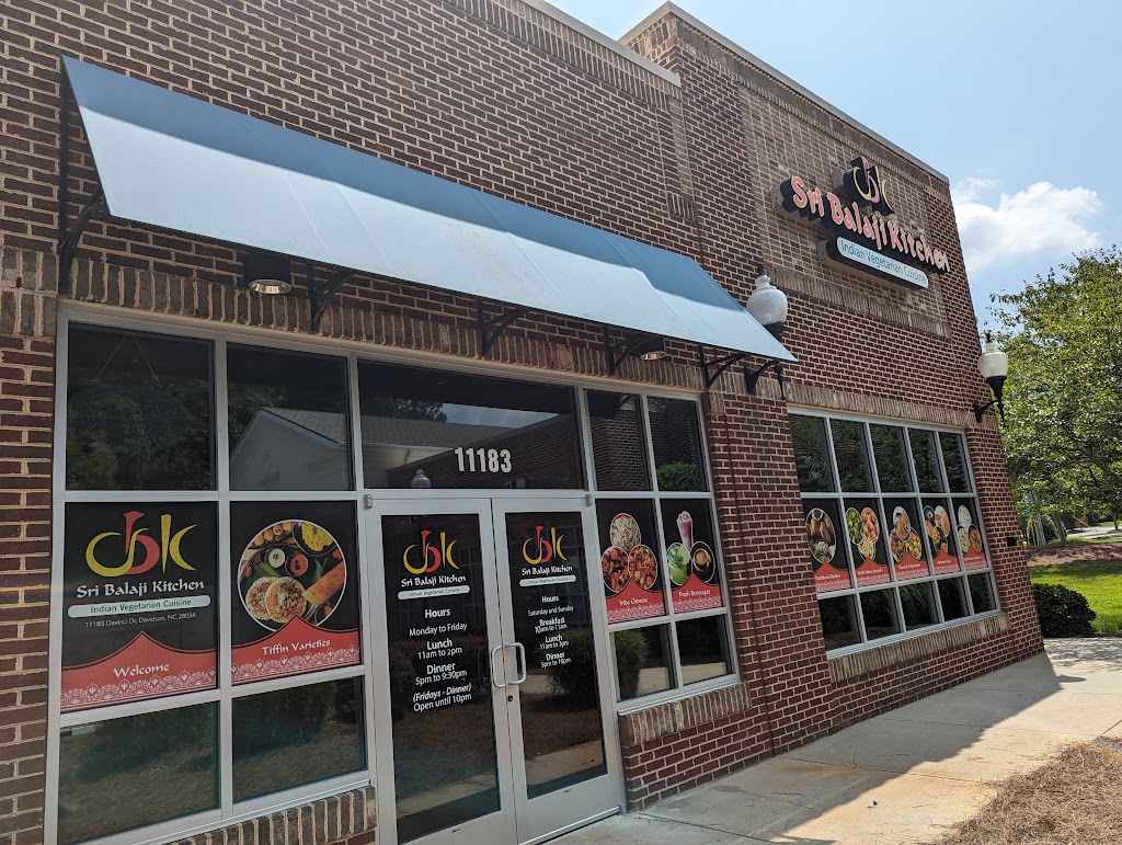 Sri Balaji Kitchen | restaurant | 11183 Davinci Dr, Davidson, NC 28036, United States | 7042374442 OR +1 704-237-4442