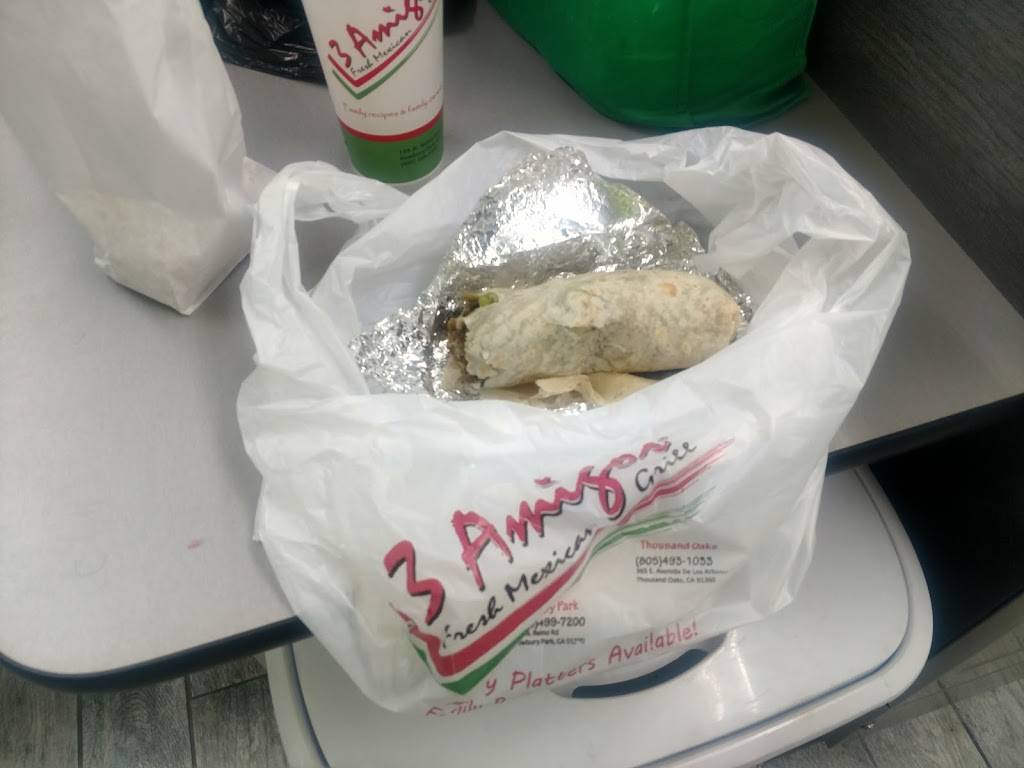 3 Amigos Restaurant | restaurant | 139 N Reino Rd, Newbury Park, CA 91320, USA | 8054997200 OR +1 805-499-7200