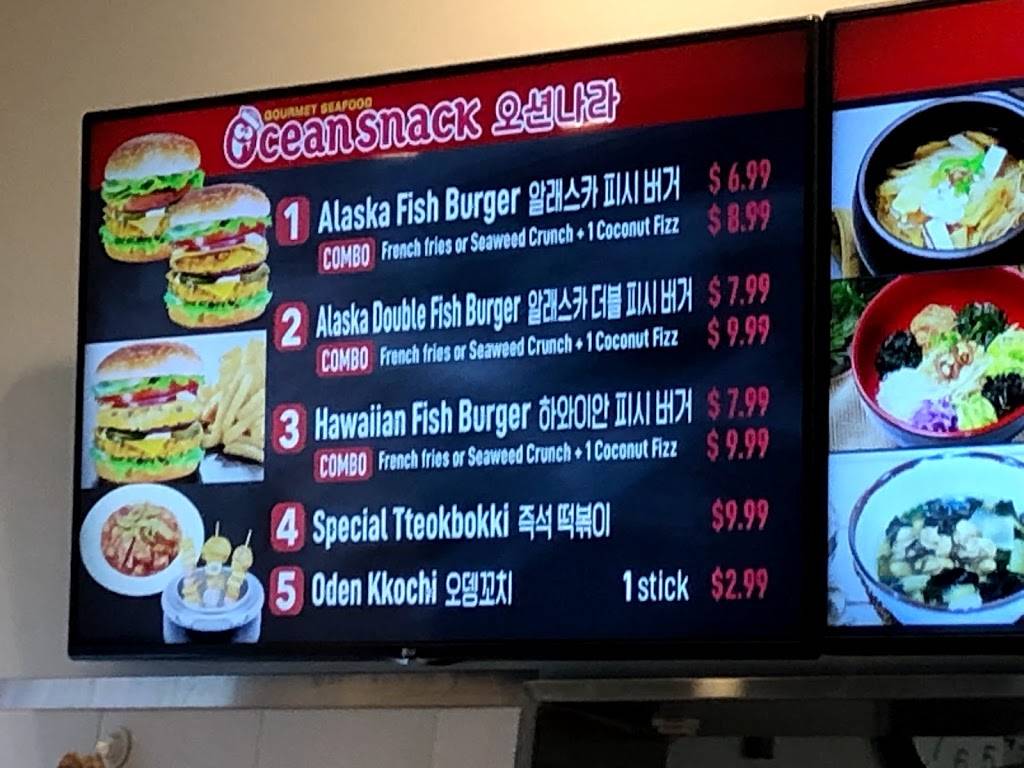Ocean Snack | restaurant | 6924 Beach Blvd, Buena Park, CA 90621, USA | 7146901458 OR +1 714-690-1458