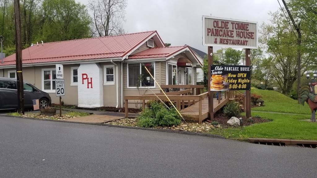 Olde Towne Pancake House and Catering | restaurant | 142 Boone St, Jonesborough, TN 37659, USA | 4239138111 OR +1 423-913-8111