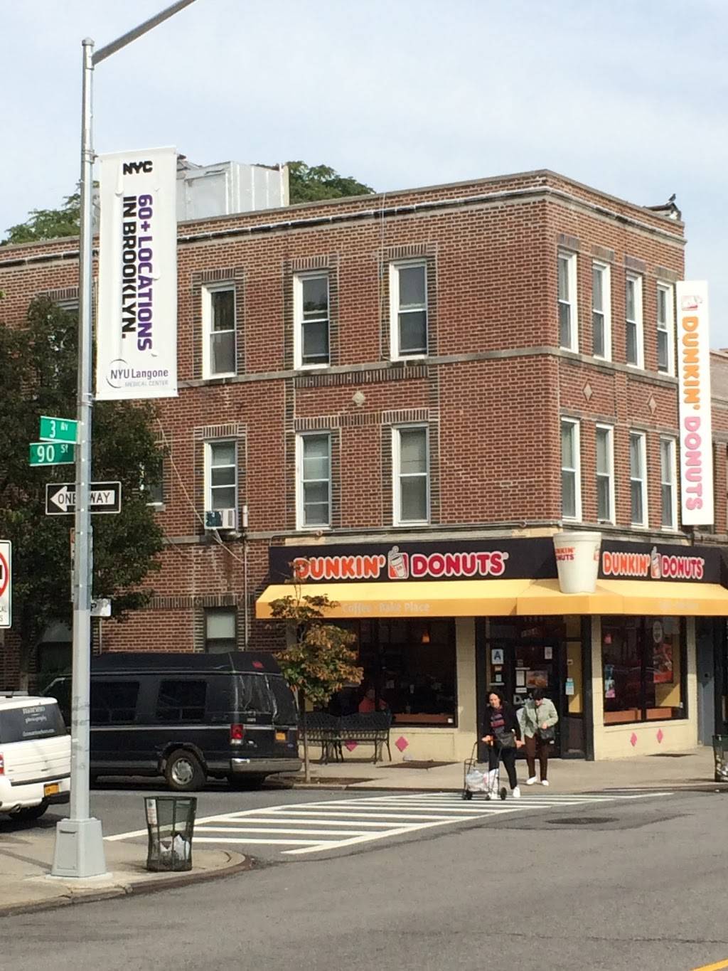Dunkin Donuts | cafe | 8924 3rd Ave, Brooklyn, NY 11209, USA | 7186800019 OR +1 718-680-0019