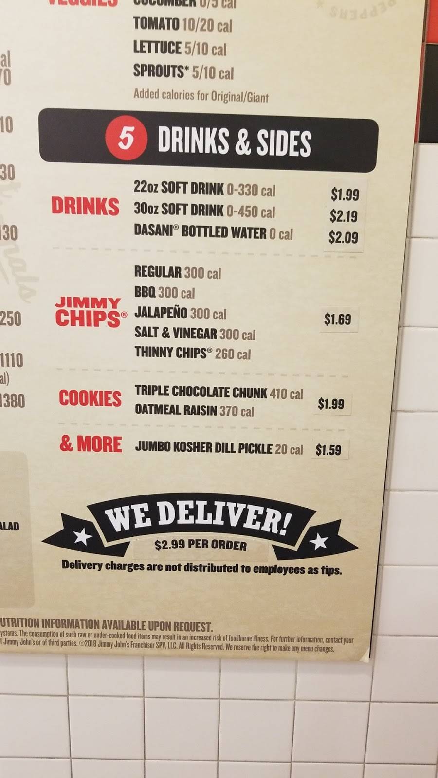 Jimmy Johns | meal delivery | 36324 Van Dyke Ave, Sterling Heights, MI 48312, USA | 5862647777 OR +1 586-264-7777