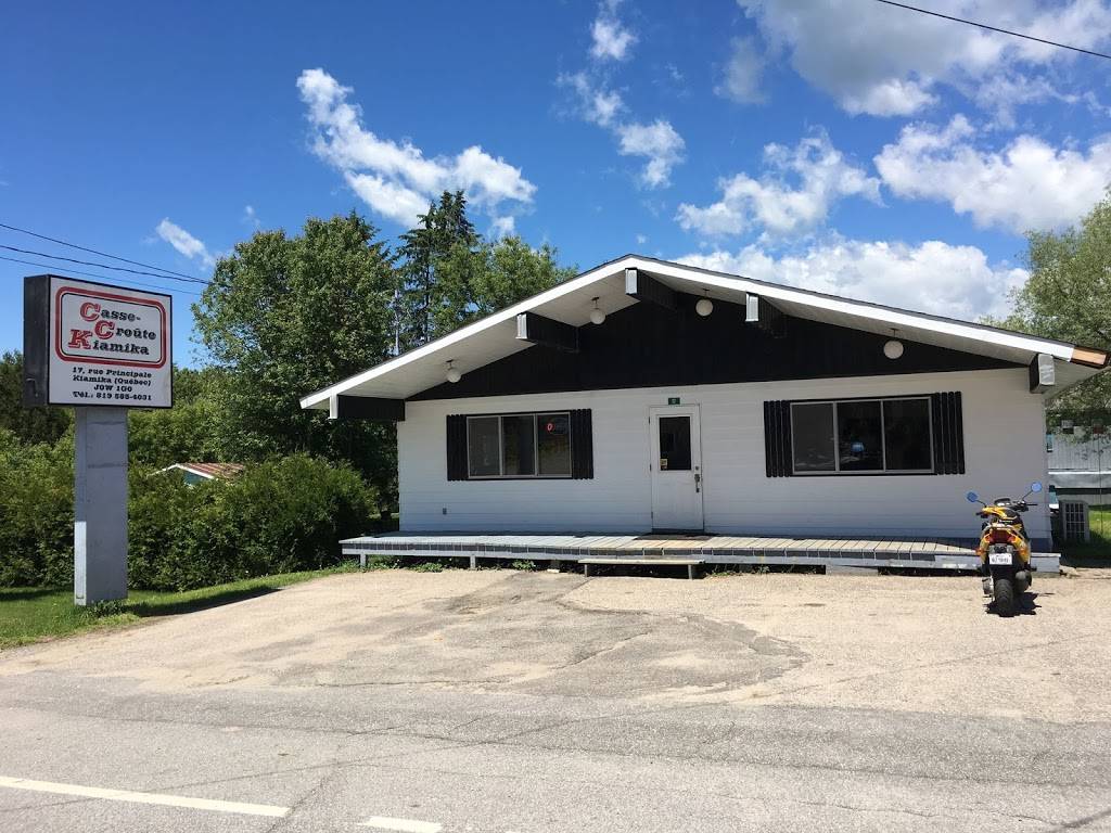 Casse Croute Kiamika | restaurant | 17 Rue Principale, Kiamika, QC J0W 1G0, Canada | 8195854031 OR +1 819-585-4031