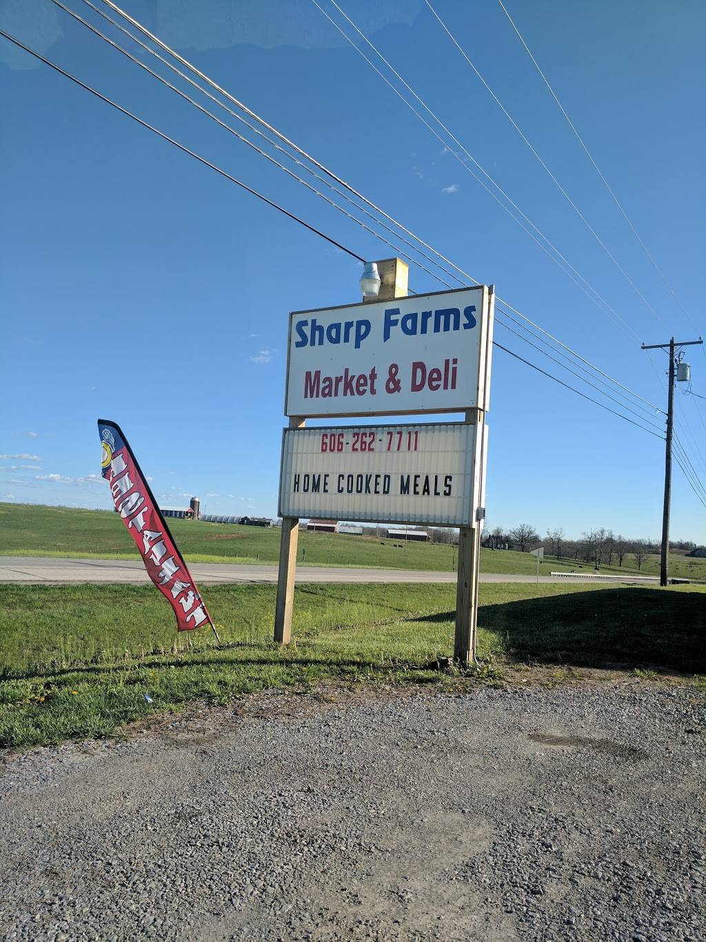 Sharp Farms Restaurant | restaurant | 4965 KY-11, Sharpsburg, KY 40374, USA | 6062627711 OR +1 606-262-7711