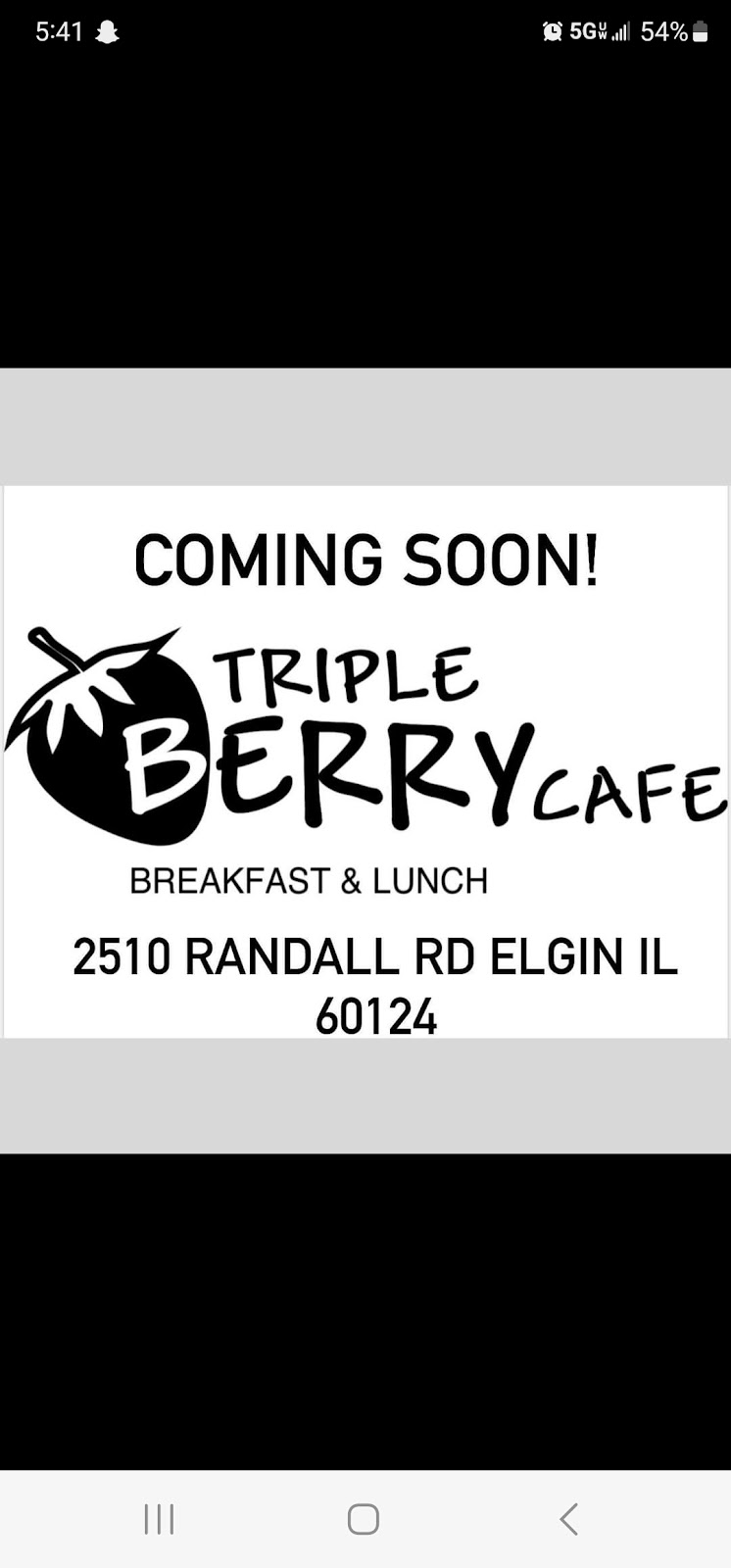 Triple Berry Café | restaurant | 2506 N Randall Rd, Elgin, IL 60124, USA | 2244578311 OR +1 224-457-8311