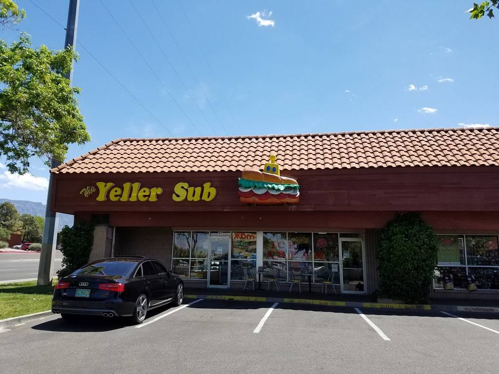 Yeller Sub | restaurant | 7200 Montgomery Blvd NE G1, Albuquerque, NM 87109, USA | 5058889784 OR +1 505-888-9784