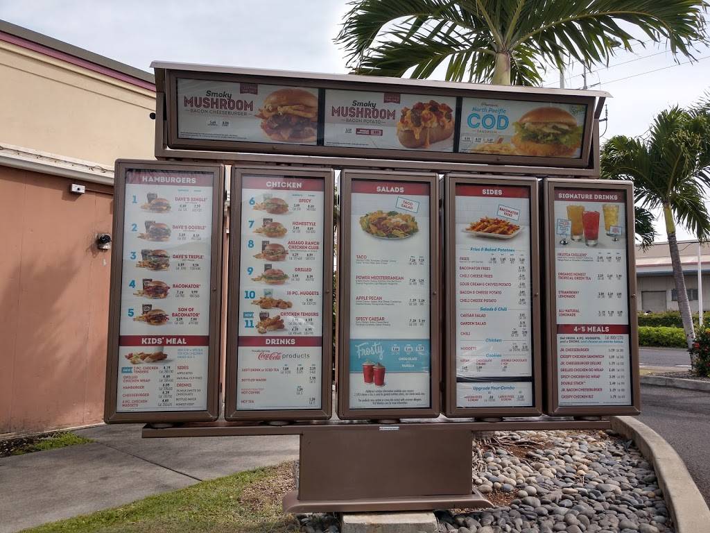Wendys | restaurant | 630 Puuloa Rd, Honolulu, HI 96819, USA | 8088366248 OR +1 808-836-6248
