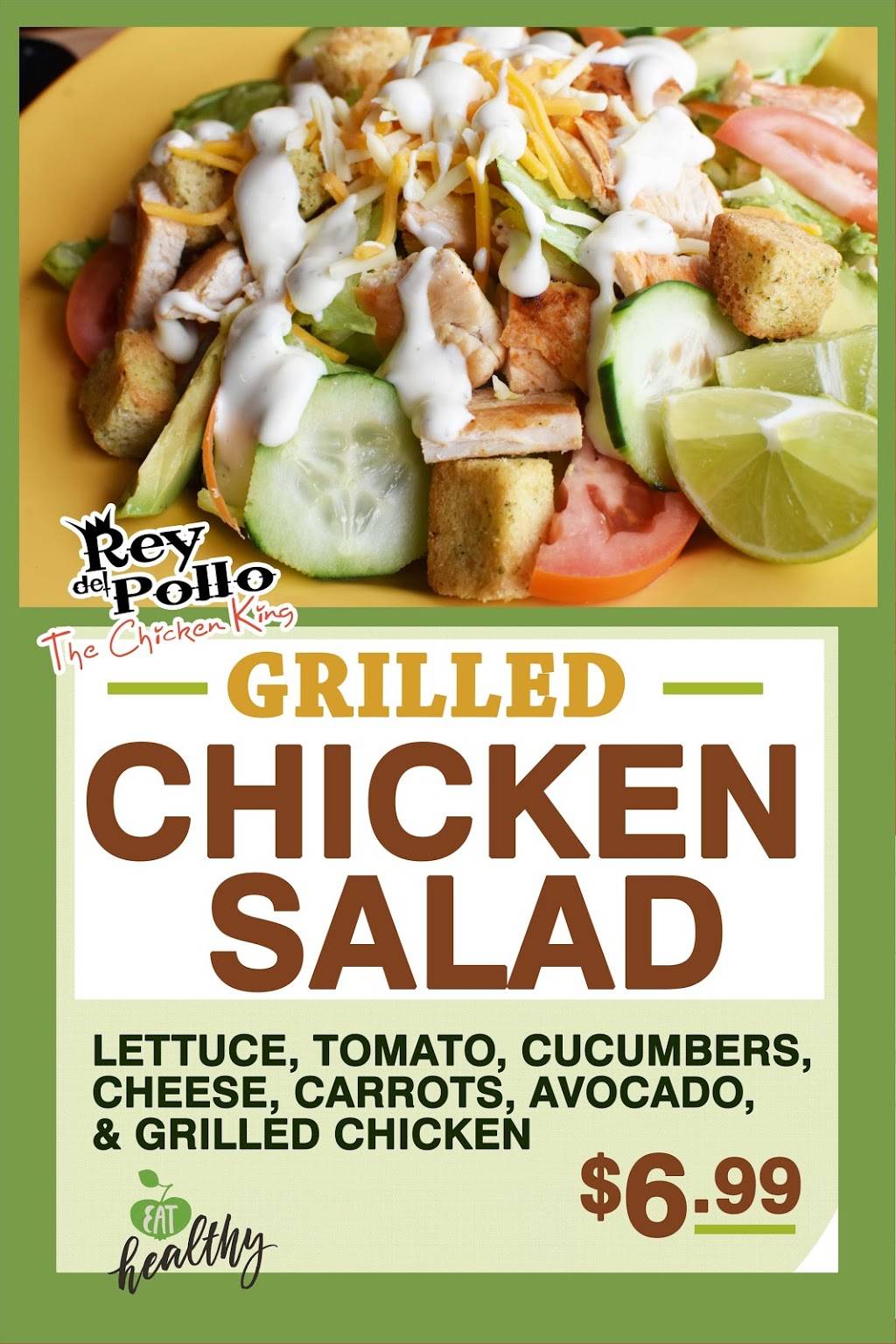 Pollo Asado Rey del Pollo | restaurant | 2420 Southmore Ave, Pasadena, TX 77502, USA | 7135891833 OR +1 713-589-1833