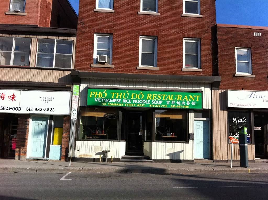 Pho Thu Do Restaurant | restaurant | 781 Somerset St W, Ottawa, ON K1R 6R3, Canada | 6132357116 OR +1 613-235-7116