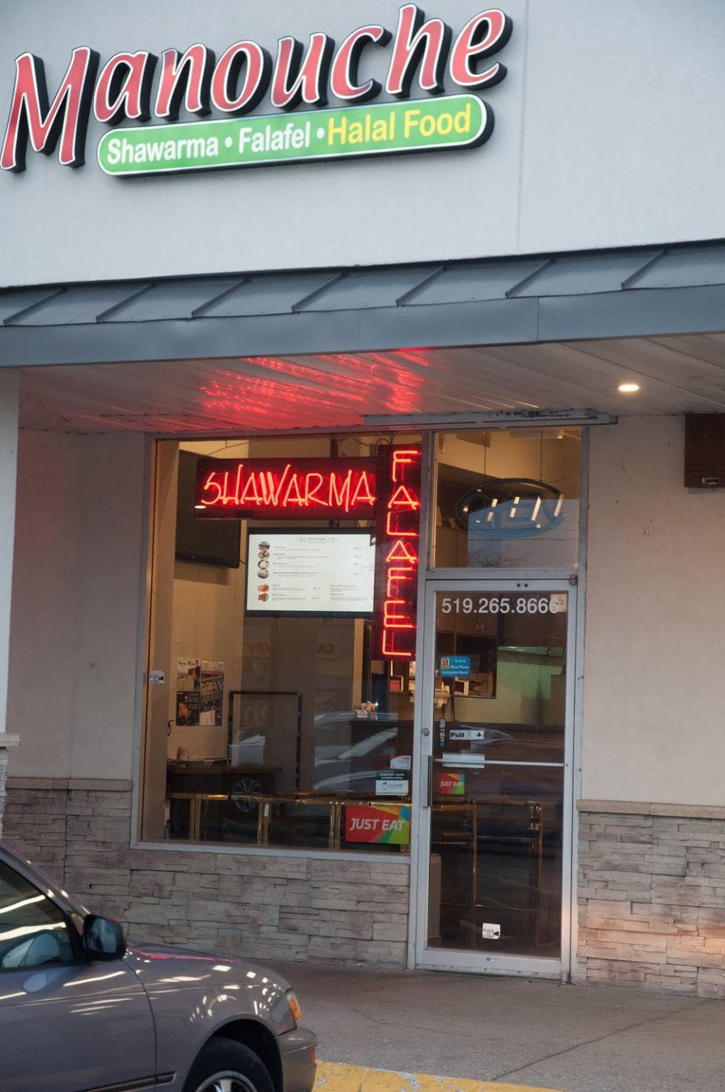 Manouche Express Mediterranean Grill | meal takeaway | 88 Gordon St, Guelph, ON N1H 4H6, Canada | 5192658666 OR +1 519-265-8666