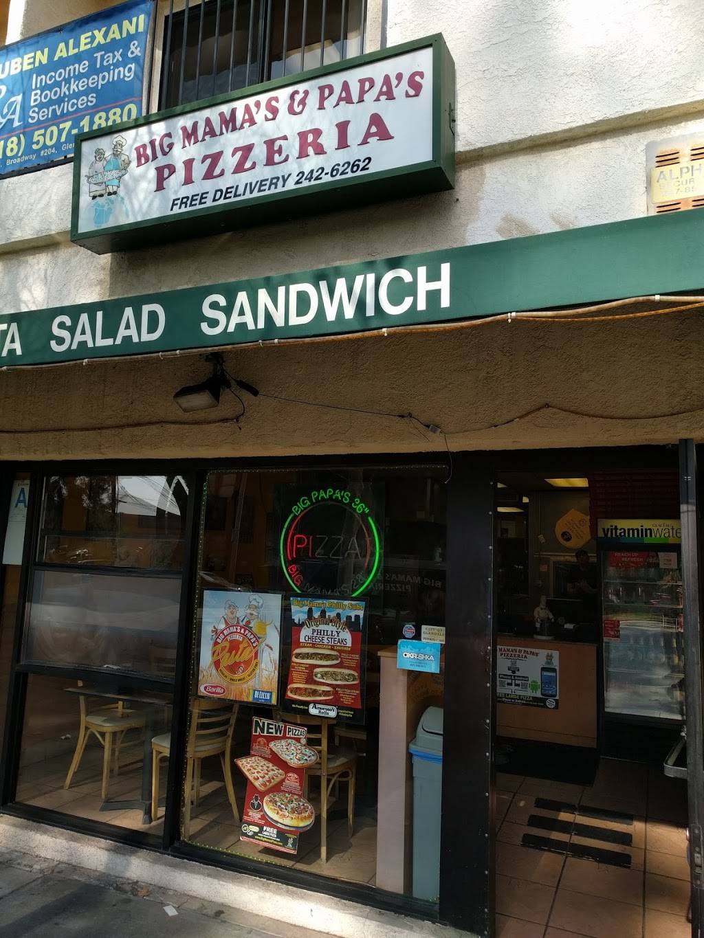 Big Mamas & Papas Pizzeria - Glendale | restaurant | 921 East Broadway Blvd, Glendale, CA 91205, USA | 8182426262 OR +1 818-242-6262