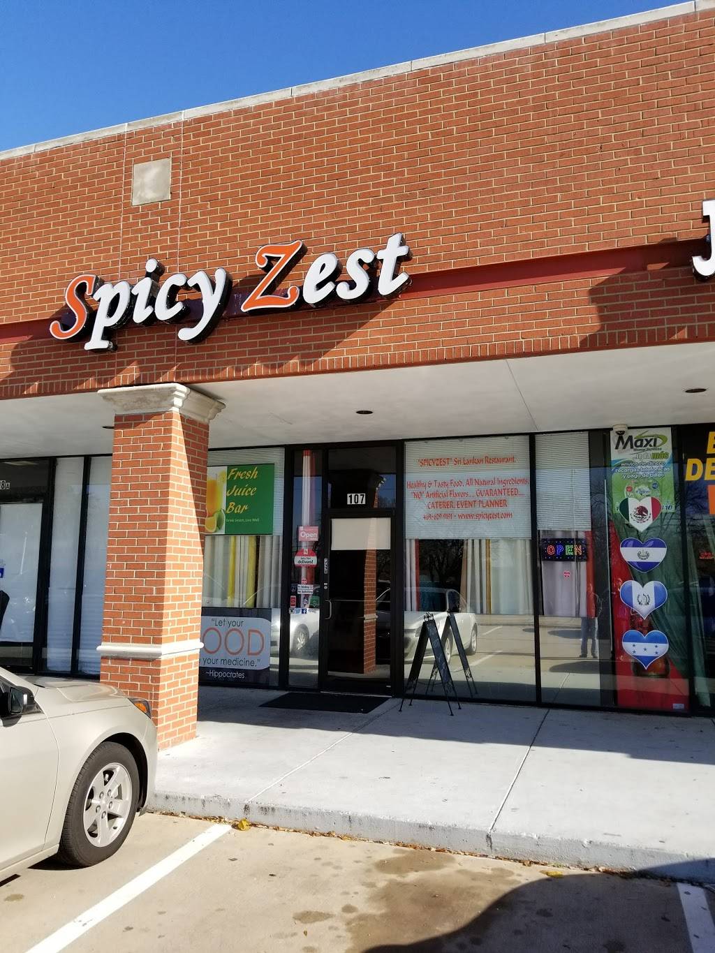 SpicyZest | restaurant | 13920 Josey Ln suite 107, Farmers Branch, TX 75234, USA | 4696299191 OR +1 469-629-9191