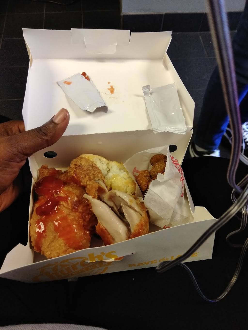 Churchs Chicken | restaurant | 447 Elma G Miles Pkwy, Hinesville, GA 31313, USA | 9128773313 OR +1 912-877-3313