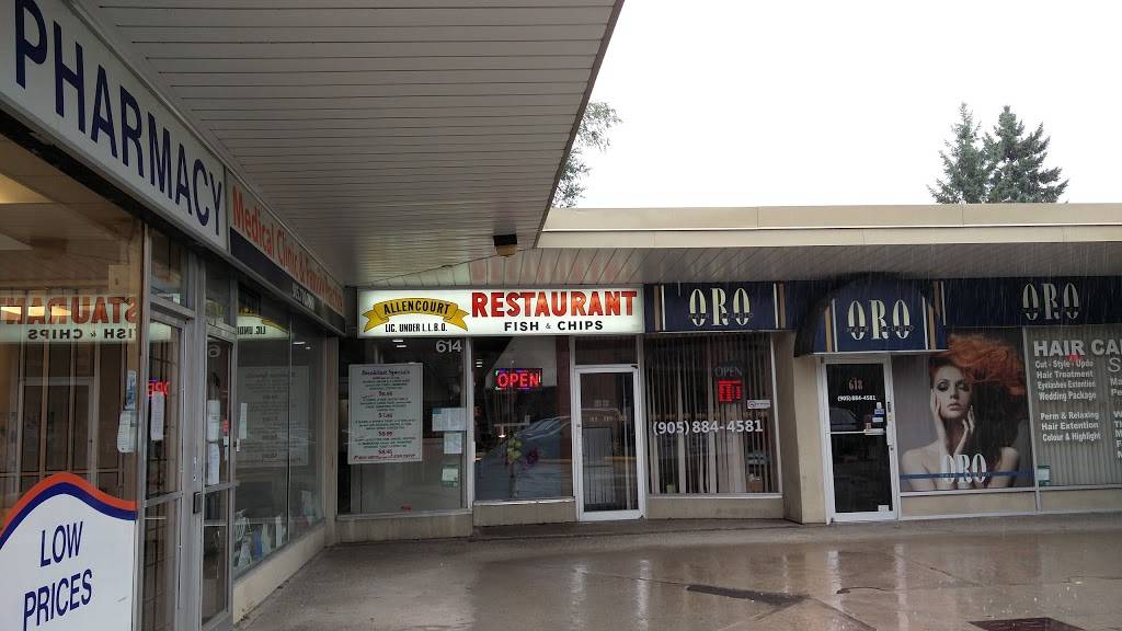 Allencourt Restaurant | meal takeaway | 614 Major Mackenzie Dr E, Richmond Hill, ON L4C 1J8, Canada | 9058845952 OR +1 905-884-5952
