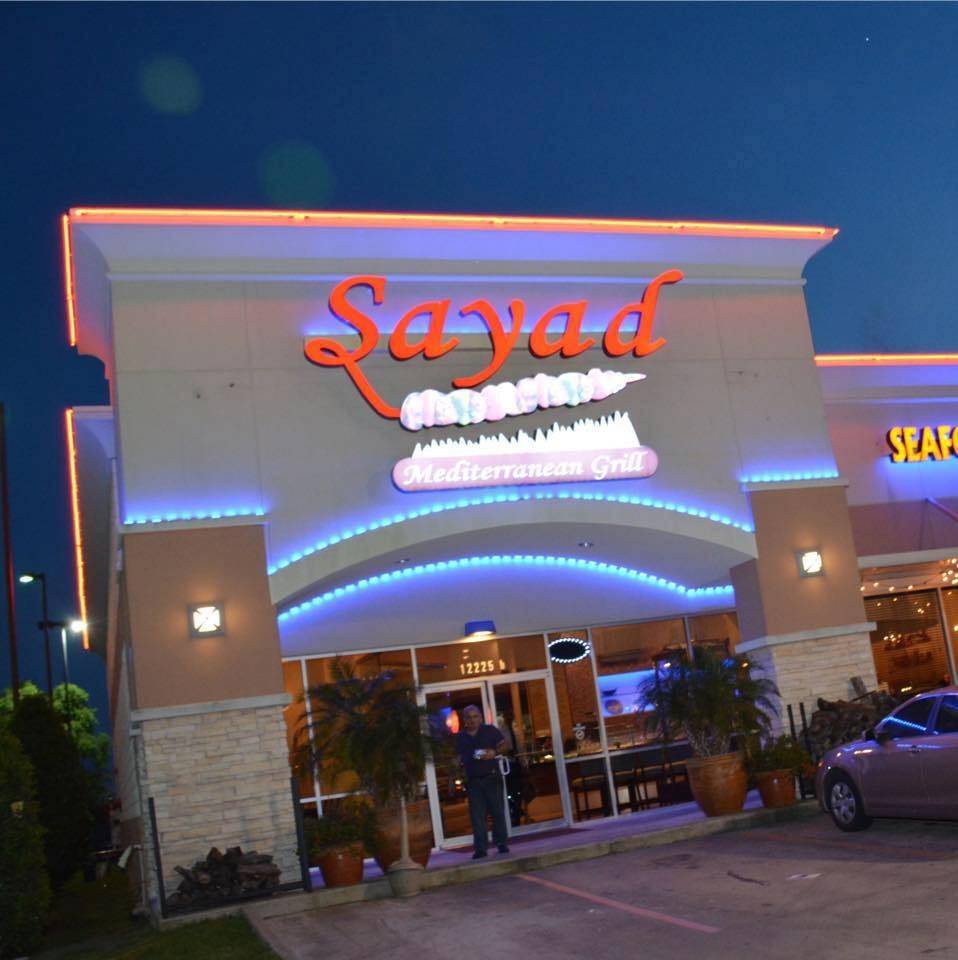 Sayad Mediterranean Grill | restaurant | 12225 Westheimer Rd, Houston, TX 77077, USA | 2812939090 OR +1 281-293-9090