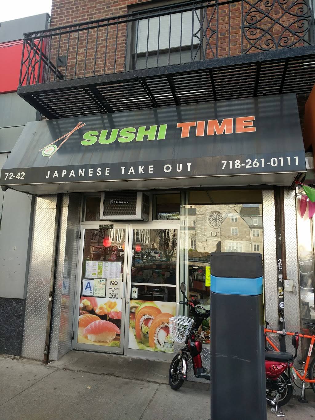 Sushi Time | restaurant | 72-42 Austin St, Forest Hills, NY 11375, USA | 7182610111 OR +1 718-261-0111