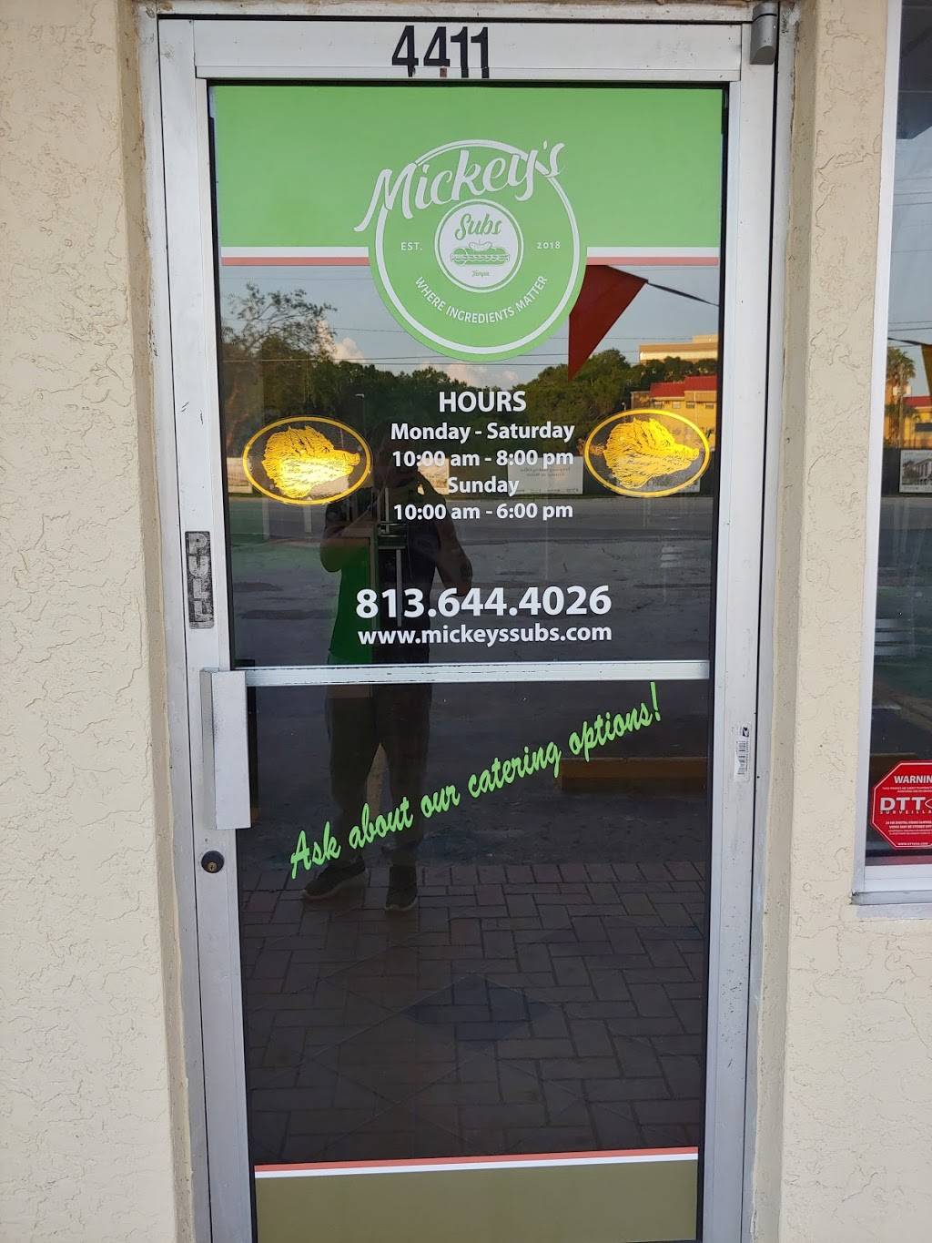 Mickeys Subs | restaurant | 4411 N Armenia Ave, Tampa, FL 33603, USA | 8136444026 OR +1 813-644-4026