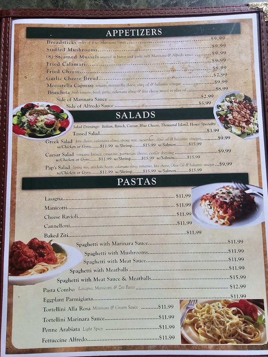 Paps Italian Grill | restaurant | 11816 PR 37, Lakehills, TX 78063, USA | 8306120180 OR +1 830-612-0180