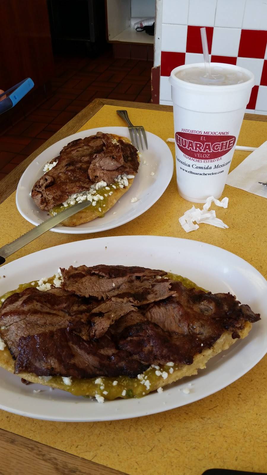 El Huarache Veloz | restaurant | 13127 San Fernando Rd #108, Sylmar, CA 91342, USA | 8188338038 OR +1 818-833-8038