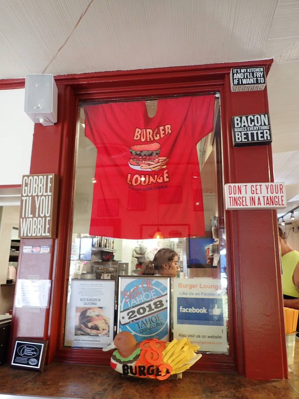 Burger Lounge | restaurant | 717 Emerald Bay Rd, South Lake Tahoe, CA 96150, USA | 5305422010 OR +1 530-542-2010